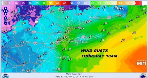thanksgiving arctic cold