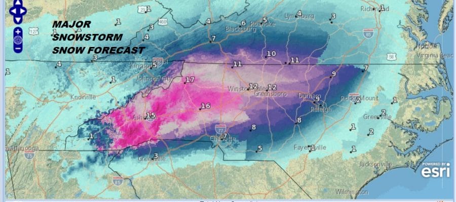 snowstorm winter storm warning