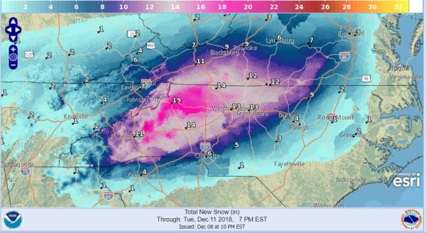 snow winter storm warnings