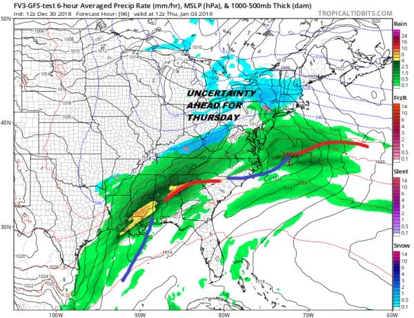 times square wet new year's eve