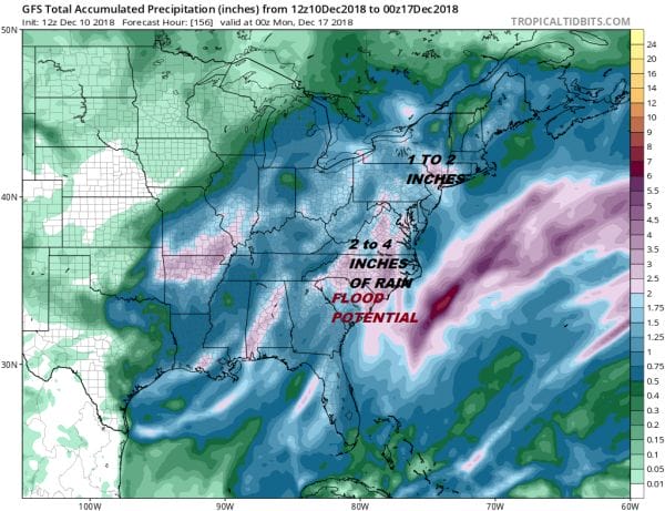 weekend rain arriving