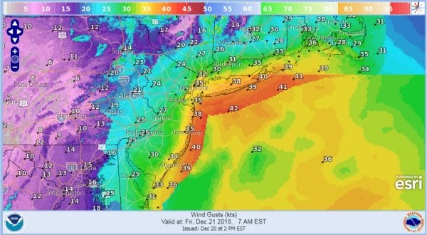 major storm coastal flood warning