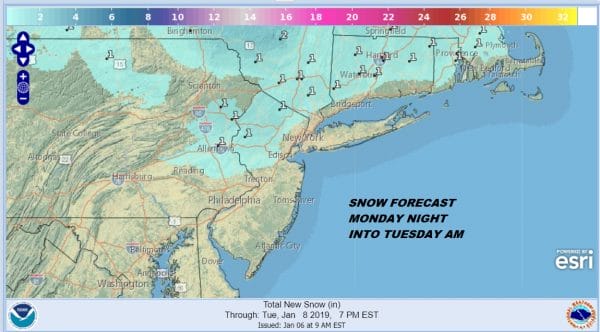 Drying Out Better Sunday Snow Sleet NW Monday Night