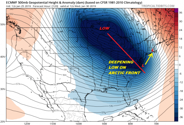 Polar Vortex Plunge Early Look At Later Next Week
