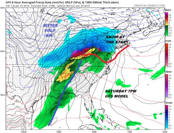 Snow Thursday Night Friday Morning Minor Event