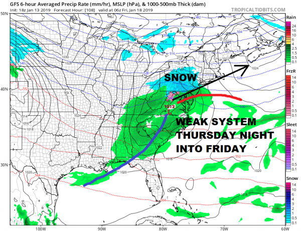 Quiet Start to Week 2 Systems Ahead Next 7 Days