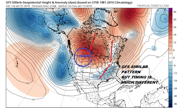 Snow Threat This Weekend? Split Jet Issues Suppressed or Phased?