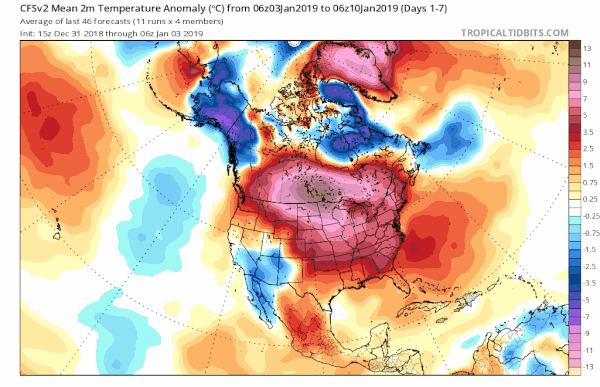 Weather Pattern Change Grinds On Very Slowly