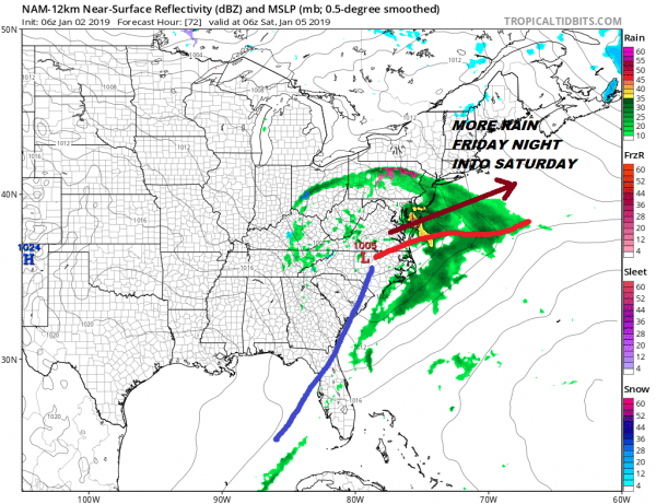Colder Reality Snow Mix Rain Overnight Rain Friday Night Saturday