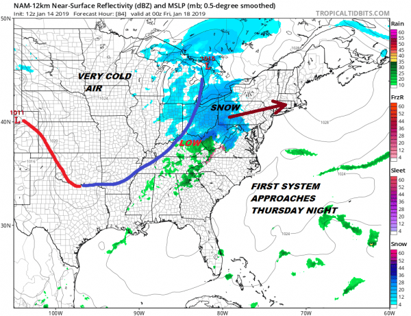 2 Weather Systems In Play First Thursday Night Into Friday Morning