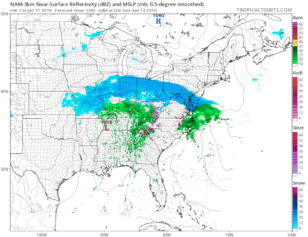 Snow Light Event Saturday Night Sunday Morning