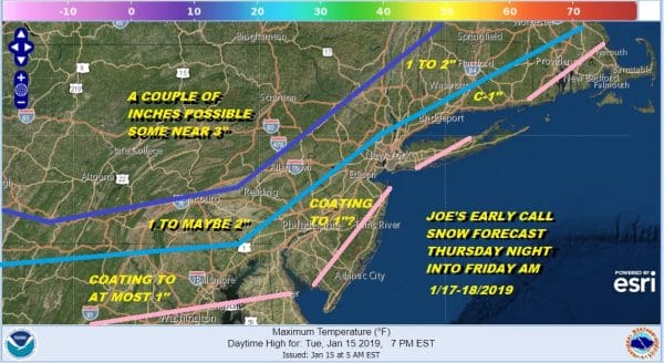 Snow Thursday Night Friday Morning Minor Event