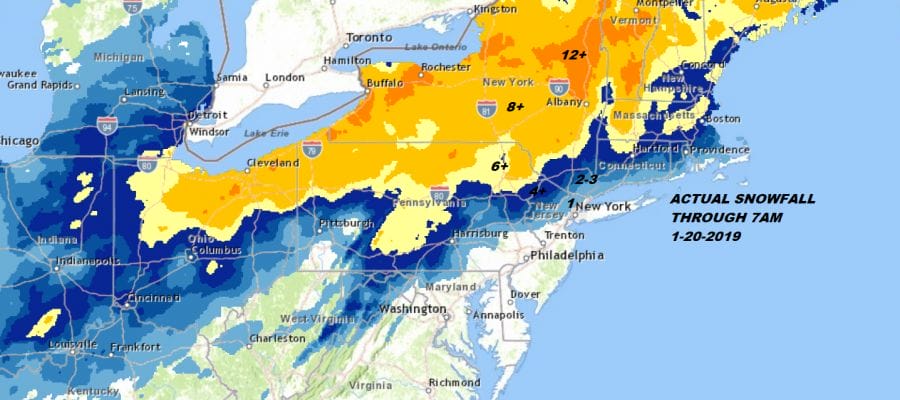 Temperatures Plunge Single Digits Monday Morning