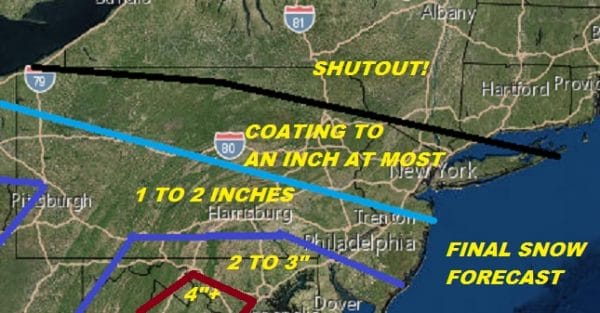 Snow Light Event Saturday Night Sunday Morning