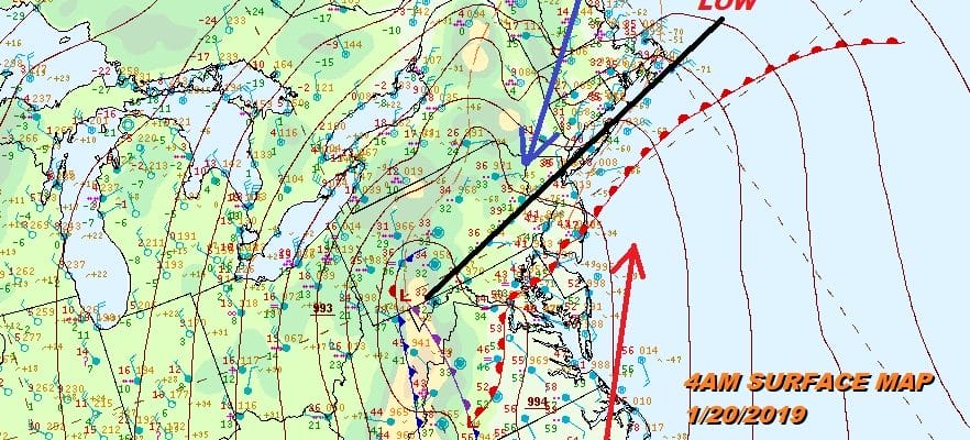 Northeast Winter Storm Exits Bitter Cold Air Arrives Tonight