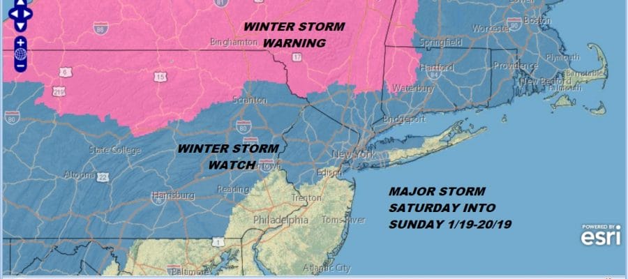 winter storm warning snow