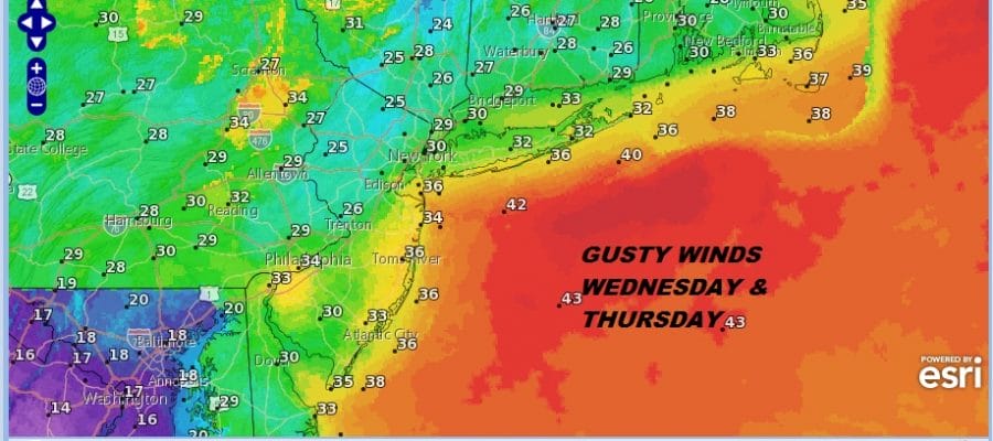 Colder Air Gusty Winds Weekend Snow Questions Continue