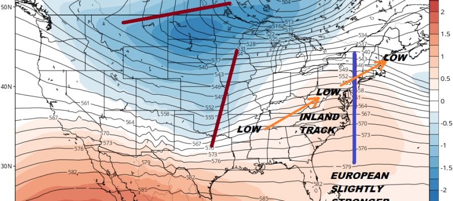 JOESTRADAMUS Early Look Sunday Into Monday Snow Rain