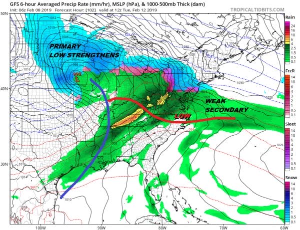 Snow Sunday Night & Tuesday Won't Amount to Much