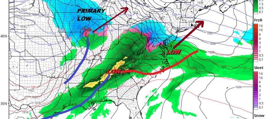Weather Model Noise Continues Regarding Next Tuesday Snow Chance