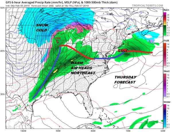 Spring Pattern Continues Near 60 Today Colder Damp Later Wednesday Thursday