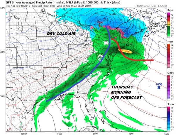 Next Storm Likely To Underperform Higher Amounts South