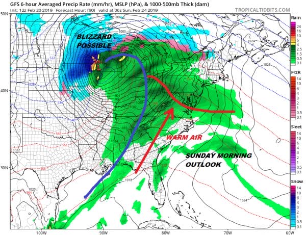 Changeover Arrives Evening Rain Overnight Improvement Thursday