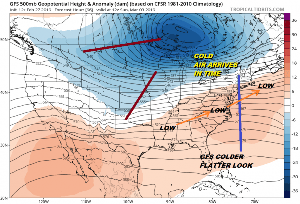 JOESTRADAMUS Early Look Sunday Into Monday Snow Rain