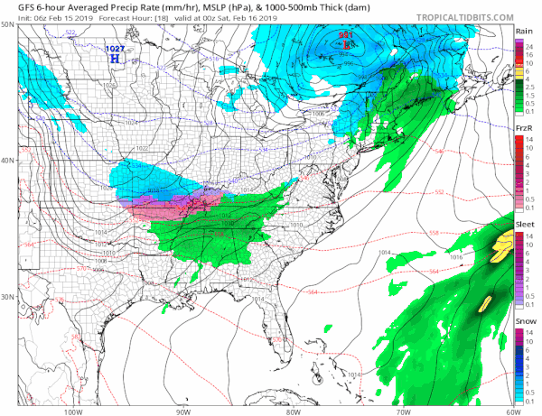 Cold Front Approaches Quiet Weekend Chance Snow Sunday Night