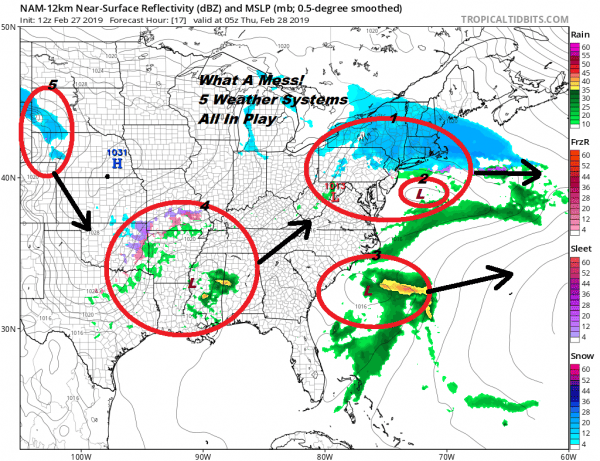 Snow Showers Today Coating to an Inch or So Tonight