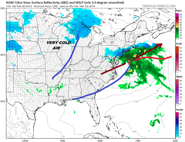 JOE'S SNOW FORECAST FRIDAY NIGHT INTO SATURDAY 03/02/19