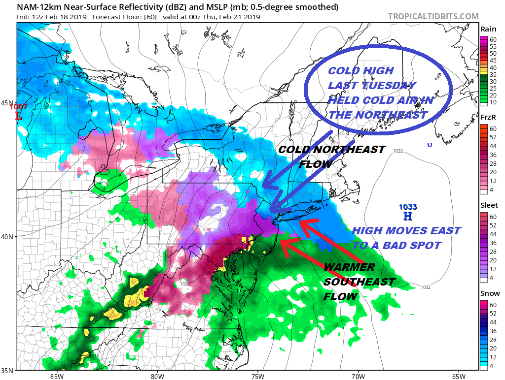 Next Storm Likely To Underperform Higher Amounts South