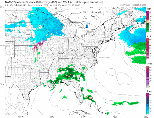 Strong Winds Sweeping Eastward Gusts 60 mph
