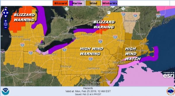 High Wind Warning High Wind Watch