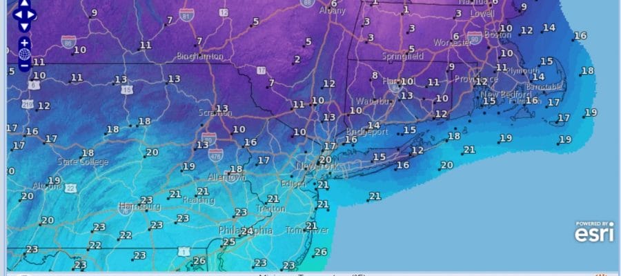 Snow Chance Continues for Wednesday Night Into Thursday