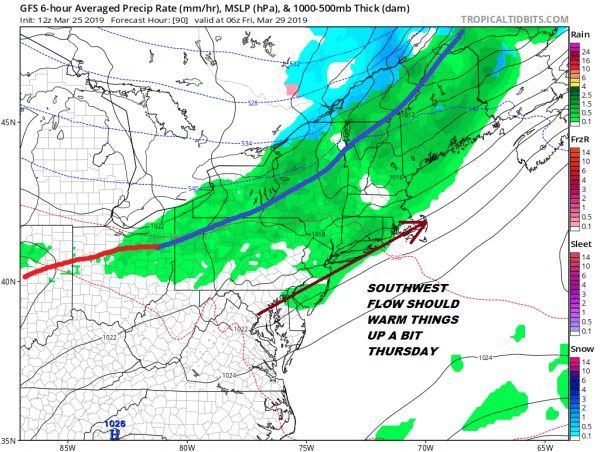 Better Weather Ahead Warmer Late Week Away From The Ocean