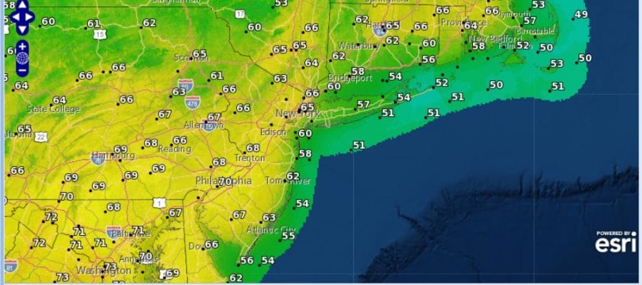 Better Weather Ahead Warmer Late Week Away From The Ocean