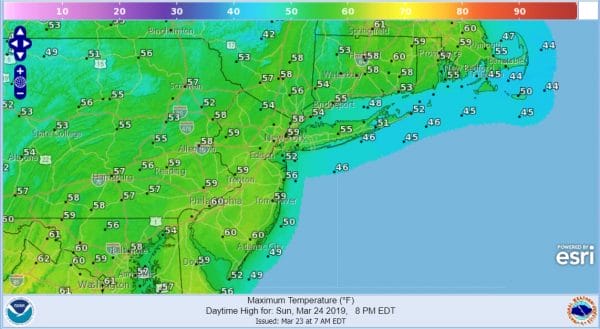 Windy Saturday Some Sunshine Develops Nice Sunday