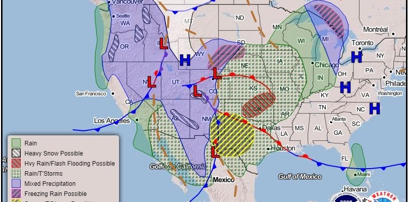 Cold Night Ahead Slow Warm Up Into Friday Colder Weekend
