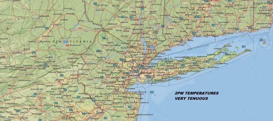Snow Sleet Rain Round Two Temperatures Tenuous Along The Coast