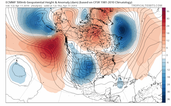 Active Wet Pattern Ahead Next 7 Days
