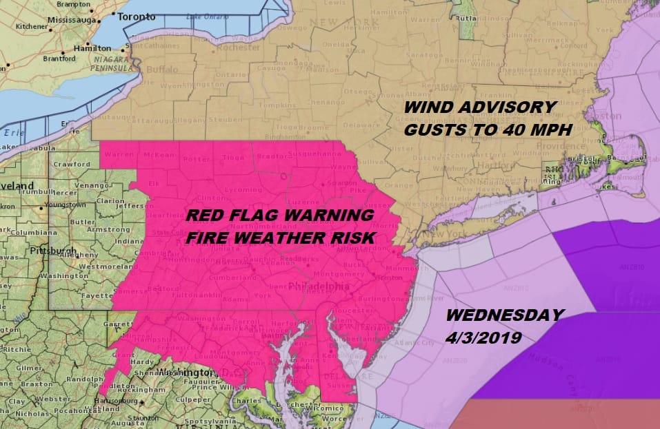 Fire Weather Risk Wind Advisories – Weather Updates 24/7 by ...