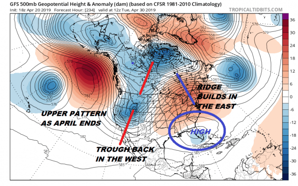 Long Range Weather Active Pattern Slowly Relaxes