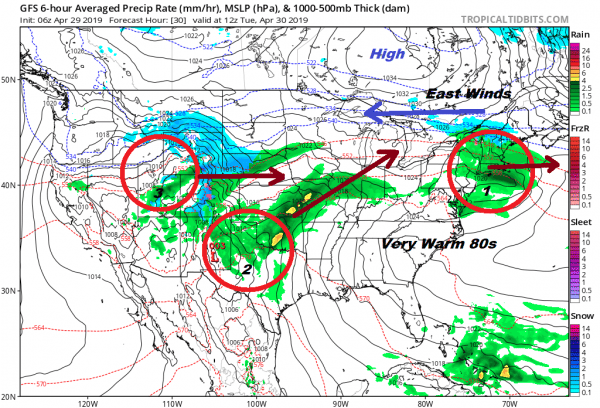 New Week Brings Same Old Onshore Flow Issues All Week
