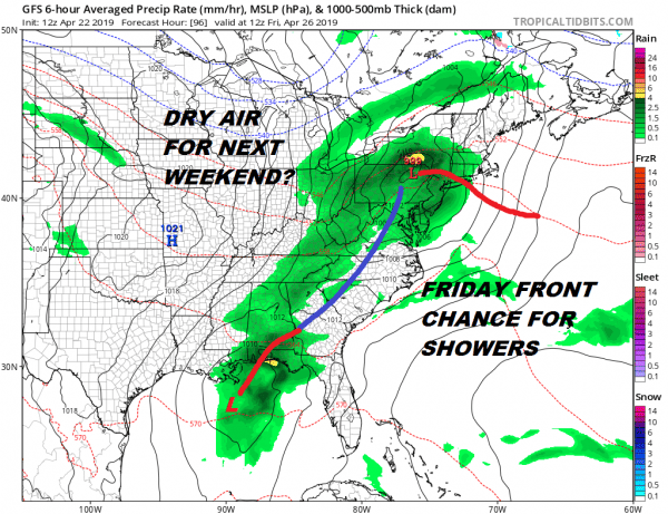 Coastal Low Pulls Away From Shore Tonight Sunshine Nice Tuesday