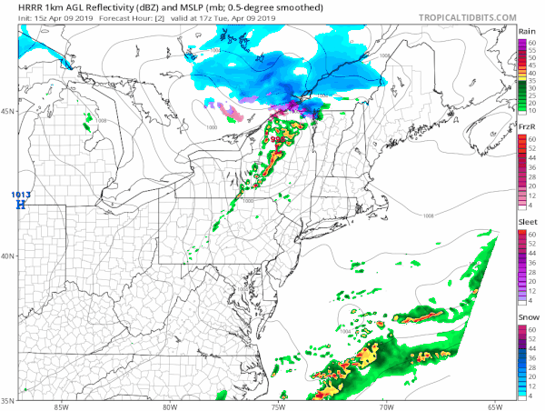 Marginal Risk Severe Weather Late Today New Jersey
