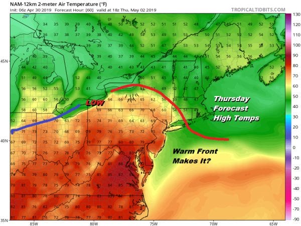 The Onshore Flow Battle Continues All Week