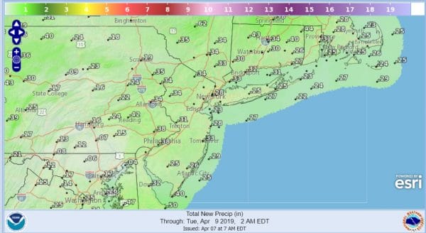 Beautiful Sunday Showers Monday Morning Warmer Temperatures