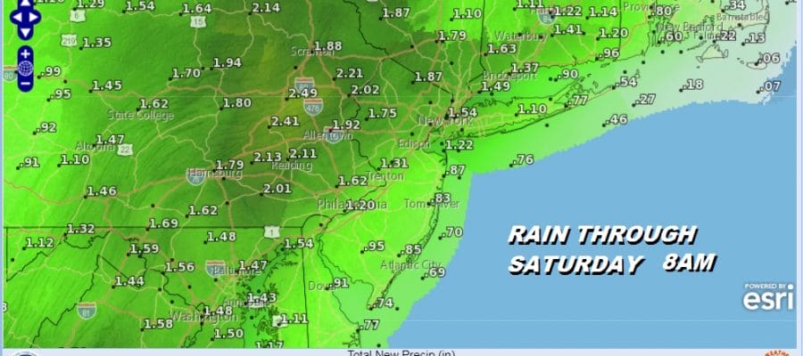 Rain Friday Night Into Saturday Some Improvement Easter Sunday