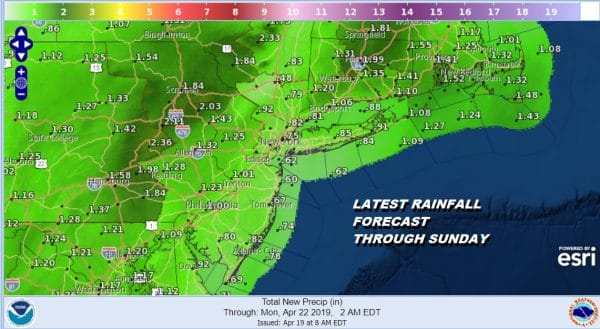 Flash Flood Watch Tonight Saturday Gusty Winds Coastal Flooding